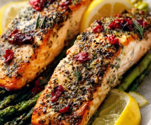 A white bowl filled with creamy Lemon Chicken Gnocchi, garnished with fresh parsley and a slice of lemon.